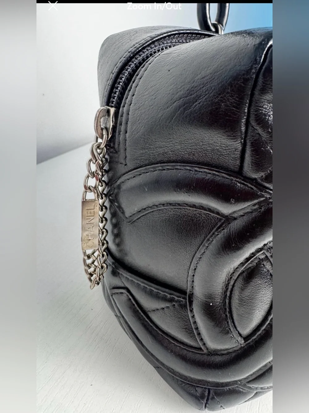Chanel Cambon Bowler reporter Bag classic flap mini
